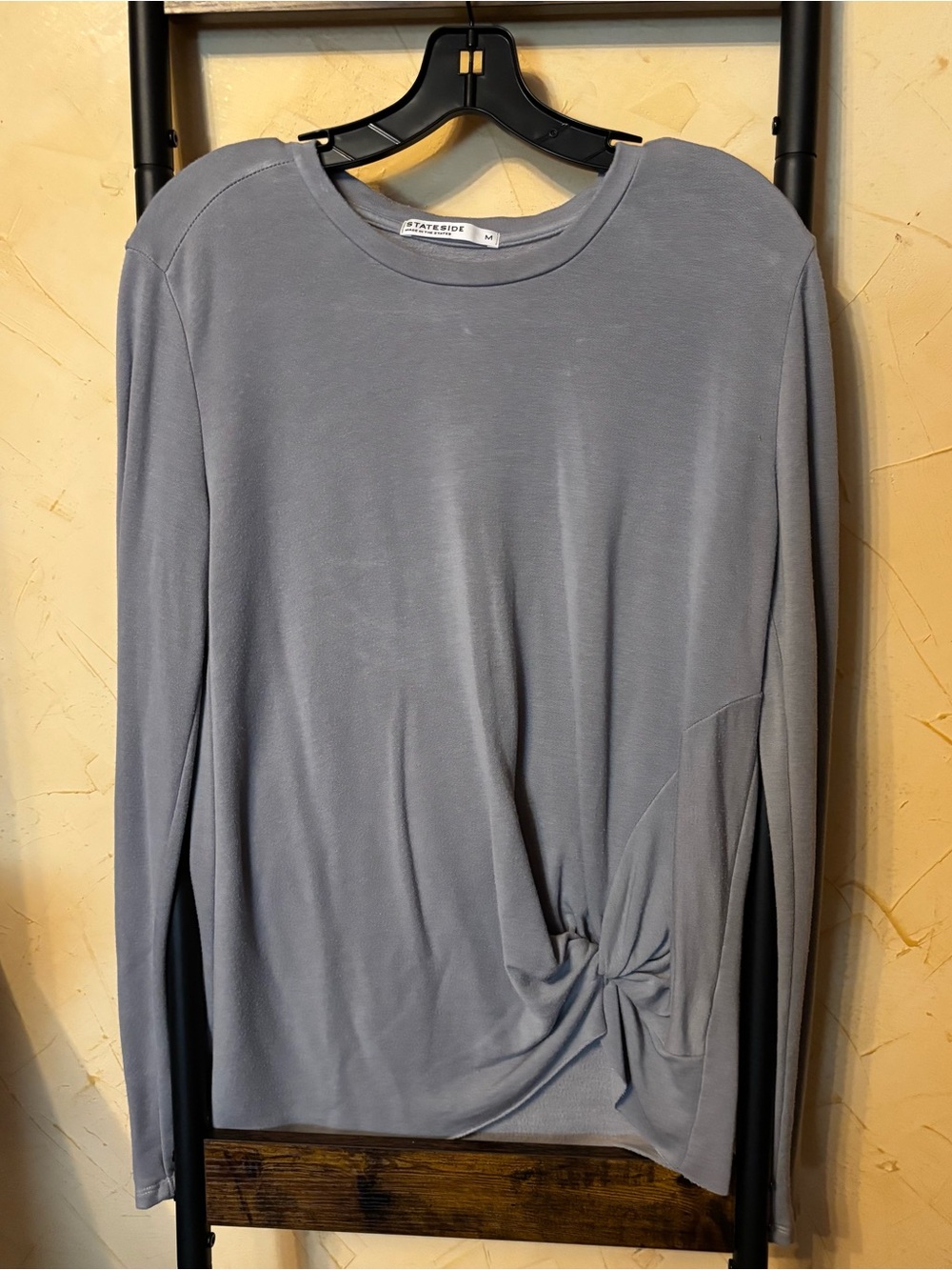 Stateside Size M Gray Crewneck Sweatshirt